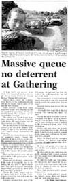 Massive queue no deterrent at Gathering - Nelson Mail, 1 January 1997