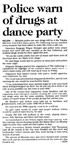 Police warn of drugs at dance party - Christchurch Press, 31 December 1997