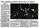 City parties greet new year in style - The Dominion, 1 January 1999