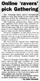 Online 'ravers' pick Gathering - Motueka-Golden Bay News, 29 October 1998