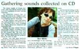 Gathering sounds collected on CD - Nelson Mail CD review, 11 December 1998