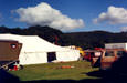 Crew tent