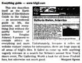 Sited - Christchurch Press, 4 January 2001