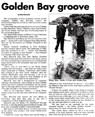 Golden Bay groove - Christchurch Press, 27 October 2000