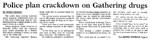 Police plan crackdown on Gathering drugs - Nelson Mail, 4 January 2001