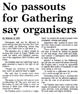 No passouts for Gathering say organisers - Nelson Mail, 28 December 2000