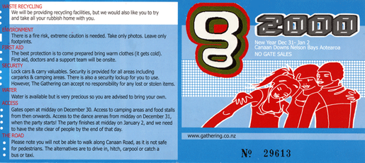 Ticket - front