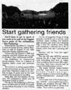 Start gathering friends - The Guardian, 2 September 1999