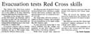 Evacuation tests Red Cross skills - Nelson Mail, 5 January 2000