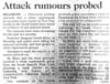 Attack rumours probed - Christchurch Press, 24 December 1999